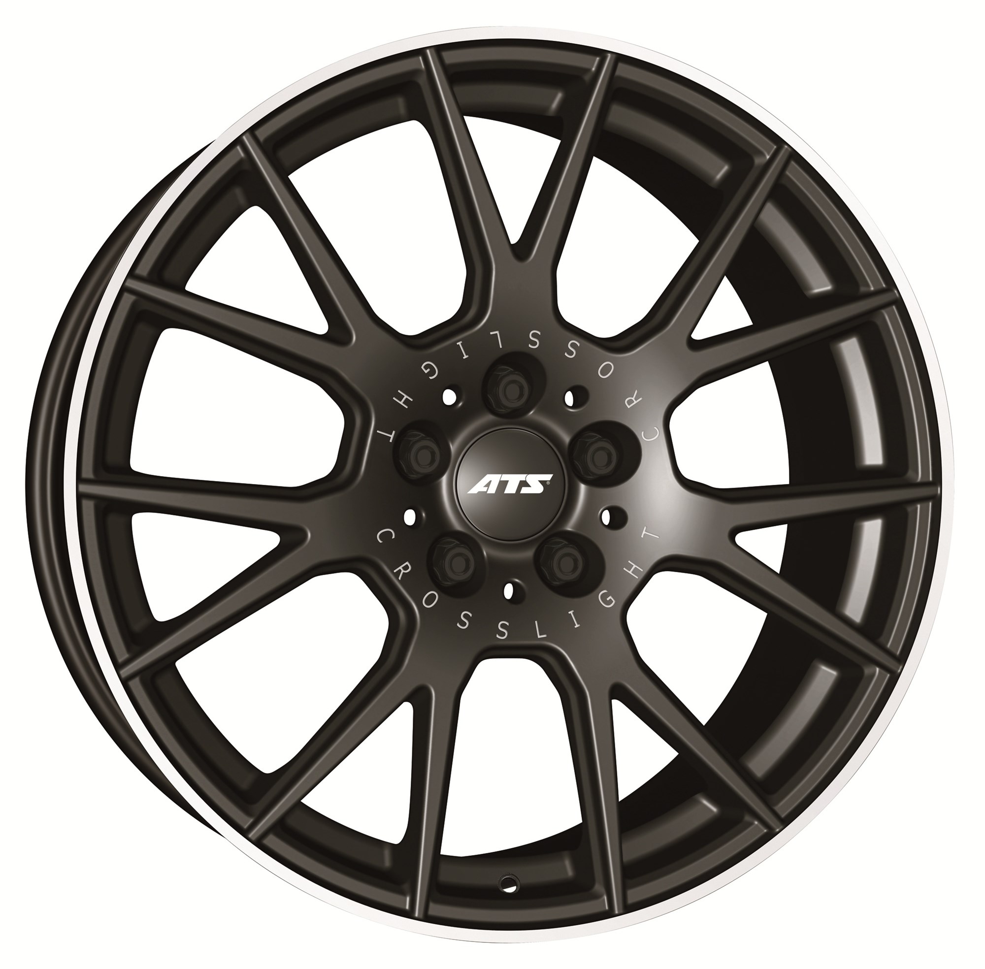 ATS WHEELS CROSSLIGHT ZWART RAND GEPOLIJST 4047724026479